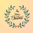 Icon chúc mừng Noel đẹp và xinh xắn, tạo nên sự tươi mới trong không gian Giáng Sinh