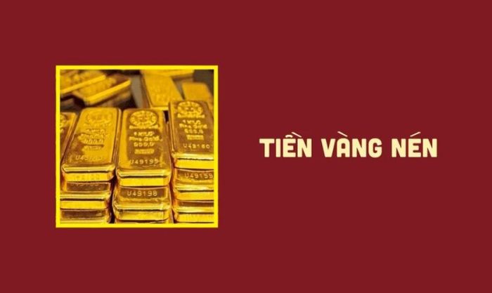 Tiền vàng nén