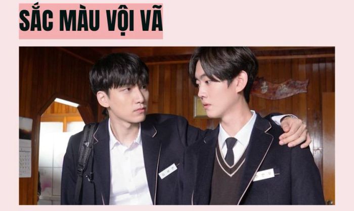 Sắc Màu Vội Vã là một trong những phim đam mỹ Hàn Quốc xuất sắc nhất