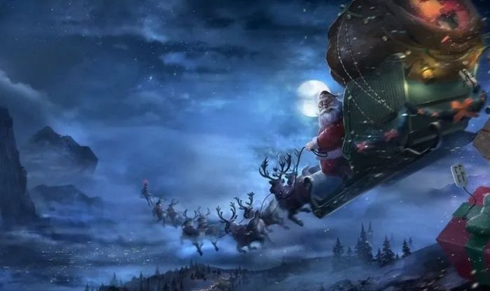 Hình ảnh tuần lộc Noel đẹp tuyệt vời