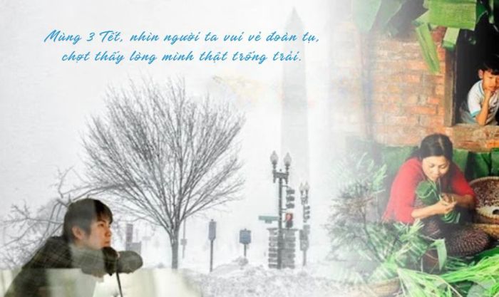 STT, Caption mùng 3 Tết 2025 Tết buồn, tâm trạng