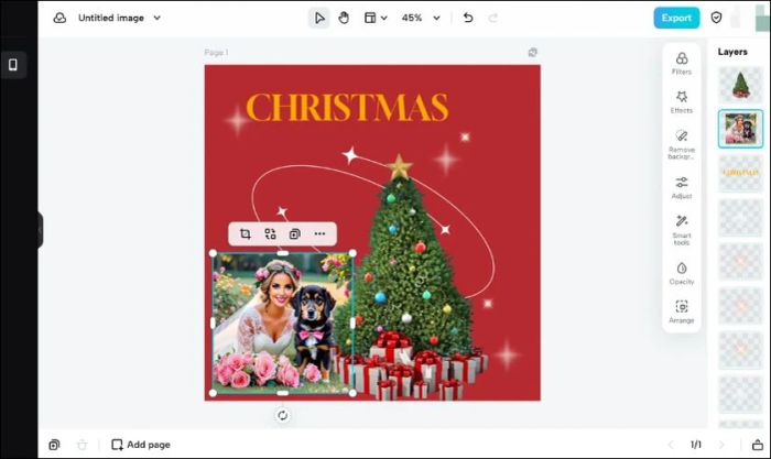 Thêm các thành phần hình ảnh để thiết kế trở nên sống động hơn