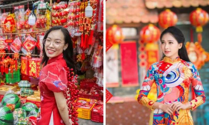 Những điểm chụp ảnh áo dài Tết đẹp tại Hà Nội