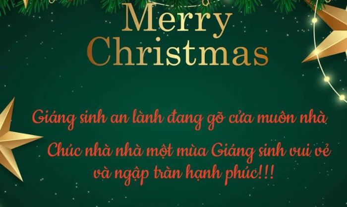 Mẫu thiệp Giáng Sinh trực tuyến đẹp để tham khảo