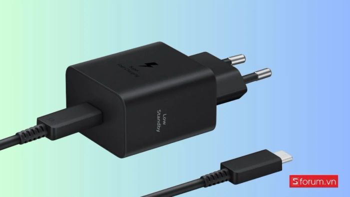 Củ sạc nhanh Samsung 45W kèm cáp C-C 5A 1.8M T4510