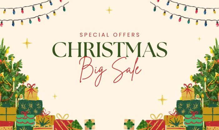 Banner Sale Giáng sinh ấn tượng và thu hút
