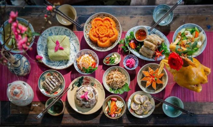 Mâm cúng mùng 3 Tết miền Bắc