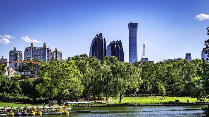 Chaoyang Park in Beijing