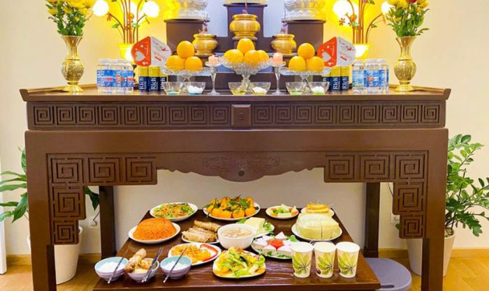 Cách bày mâm cúng chiều mùng 3 Tết năm 2025