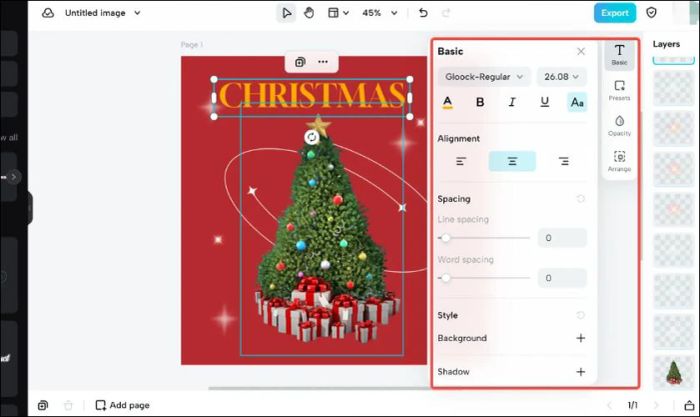 Chèn văn bản để truyền tải thông điệp bạn mong muốn