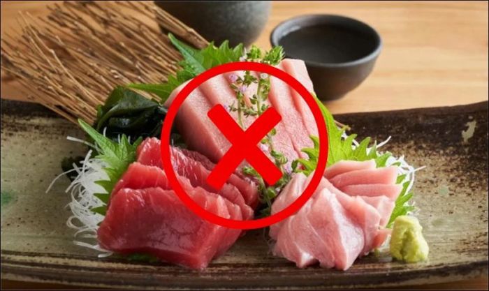 Tránh ăn đồ sống và đồ tanh để tránh xui xẻo