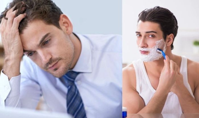 Cạo râu vào mùng 1 Tết có thể tác động tiêu cực đến sức khỏe