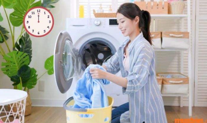 Nếu giặt đồ vào mùng 2 Tết, nên thực hiện sau mấy giờ?