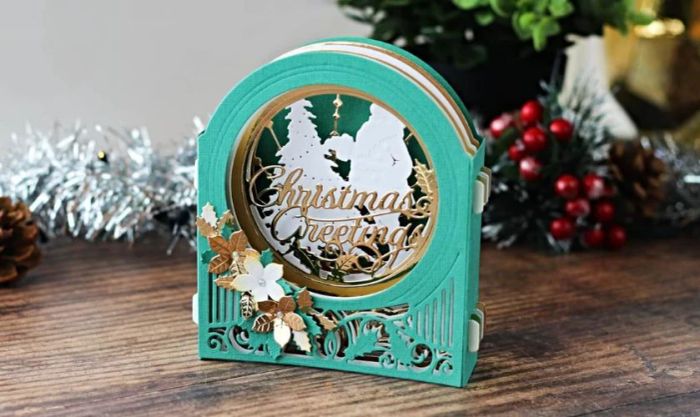 Thiệp Noel 3D với thiết kế đẹp mắt