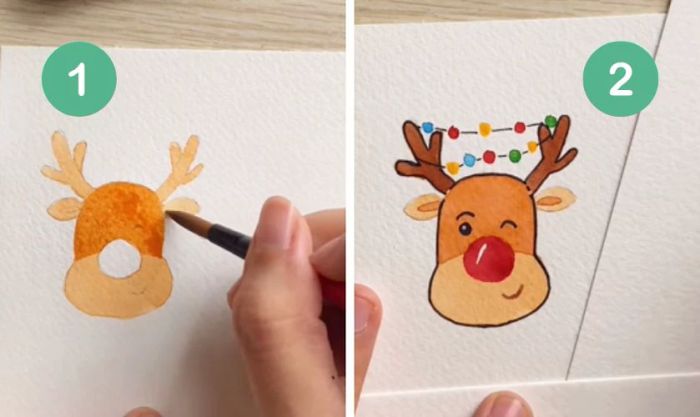 Cách vẽ Sticker Giáng sinh dễ nhất mà đẹp nhất
