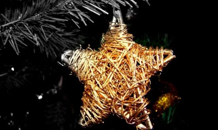 Hình ảnh ngôi sao Giáng sinh trong thực tế