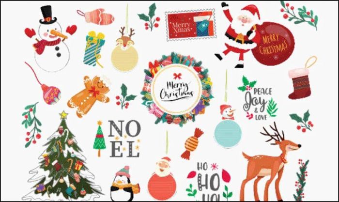 Sticker Giáng sinh sử dụng vào mục đích gì?