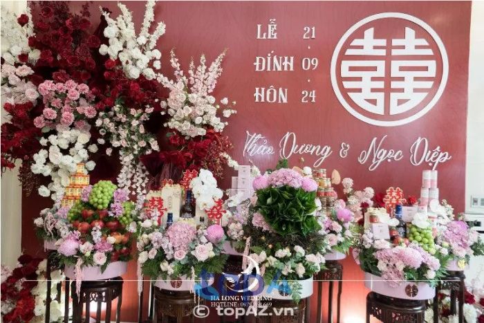 Địa chỉ làm mâm quả cưới hỏi uy tín tại TP. Hạ Long
