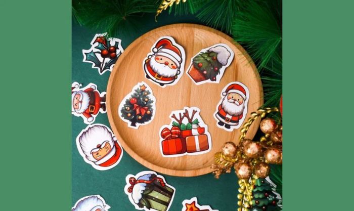 Sticker Giáng sinh dễ thương và xinh xắn