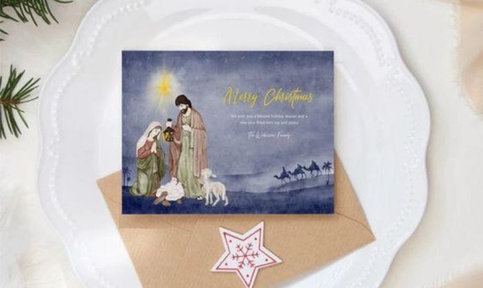 Thiệp Noel Công giáo mới nhất để tham khảo
