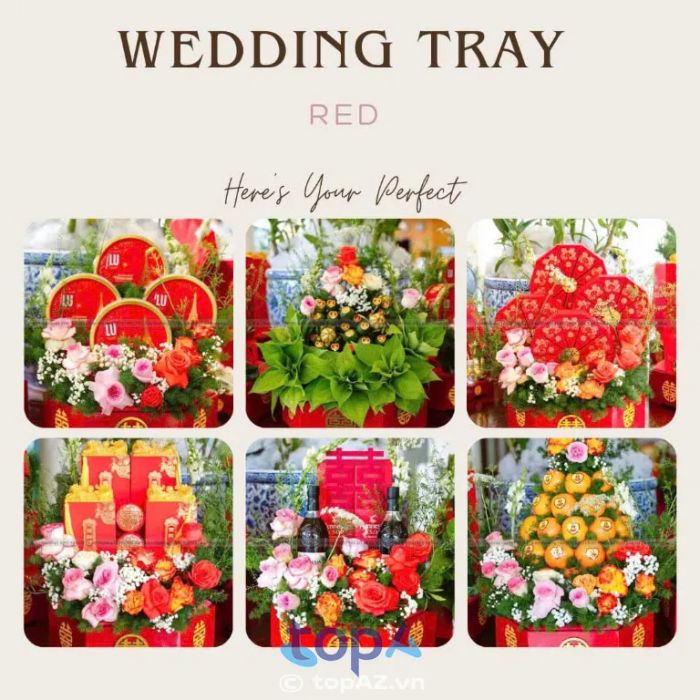 B Art Wedding - Dịch vụ mâm quả cưới hỏi tại Long Xuyên