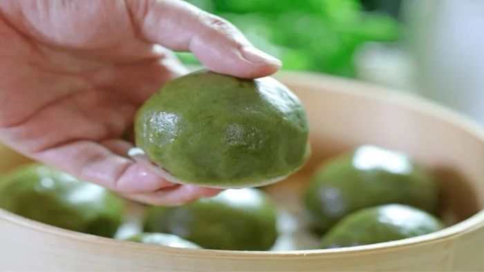 Suzhou Green Sticky Rice Cake