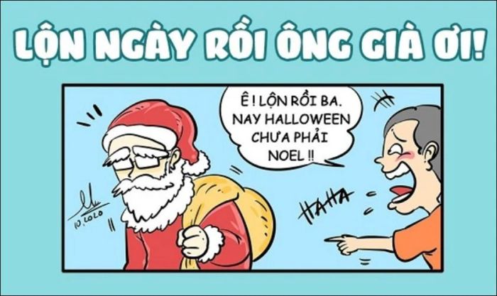Ông già Noel nghịch ngợm