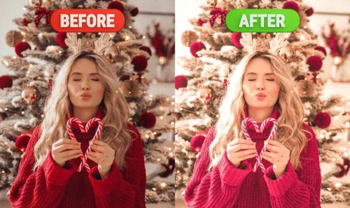 Preset ảnh tone rượu vang sang trọng