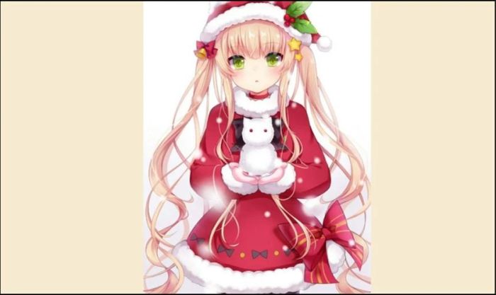 Avatar Giáng Sinh thiếu nữ ngọt ngào và dễ thương