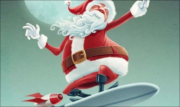 Ông già Noel độc đáo