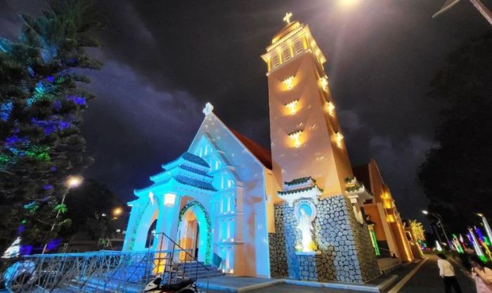 Nhà Thờ Chánh Tòa Giáo Phận Bà Rịa - Địa điểm chụp ảnh và đón Giáng Sinh tại Vũng Tàu