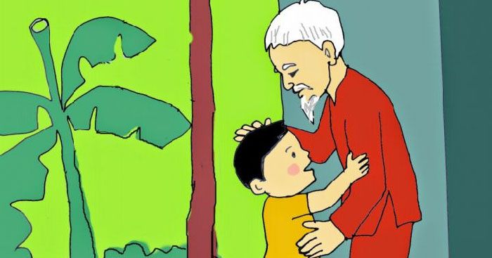 Kể về người ông kính yêu của em