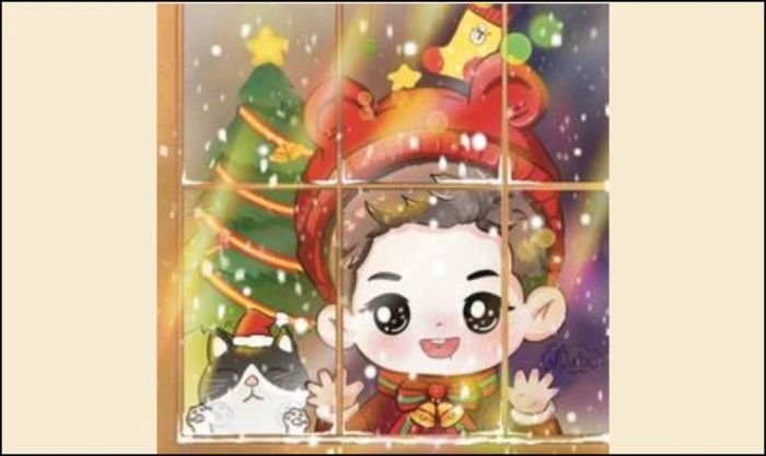 Avatar Giáng Sinh anime cực kỳ dễ thương