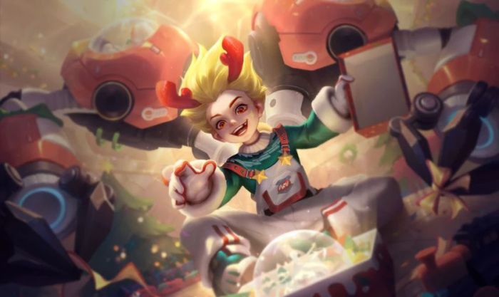 Skin Giáng Sinh Liên Quân 2022 - Trang phục Max Tuần Lộc