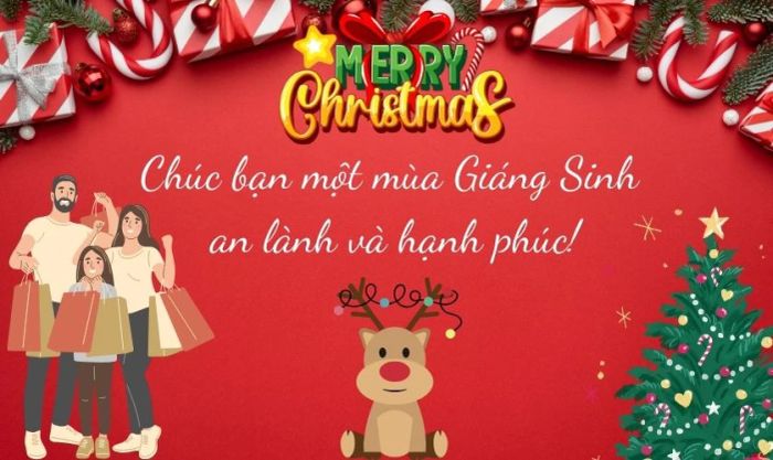 Lời chúc Giáng Sinh cho khách hàng ngắn gọn, nhưng đầy ý nghĩa và chân thành.