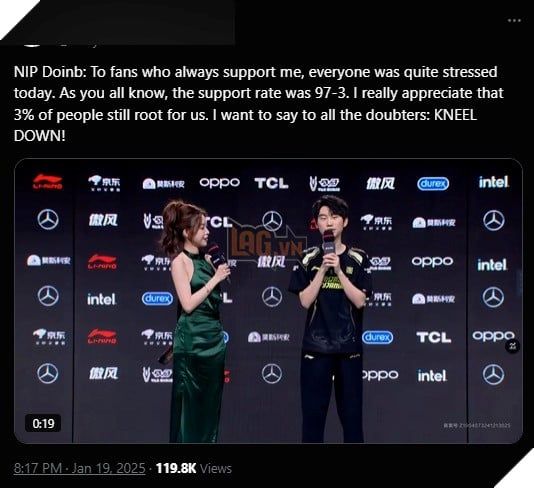 League of Legends: LPL Community Demands Doinb's Ban Over Inappropriate Trash Talk