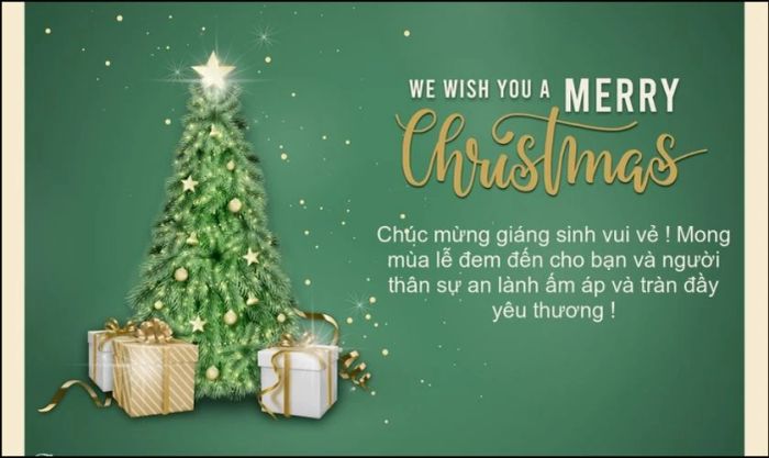 Avatar chúc mừng Giáng Sinh đầy cảm xúc