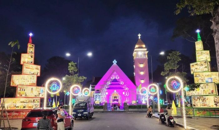 Nhà thờ Vũng Tàu - Một trong những nhà thờ trang trí Noel đẹp nhất Vũng Tàu