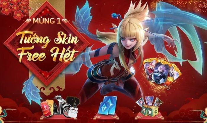 Sự kiện Tết Liên Quân: Mở full Tướng và Skin