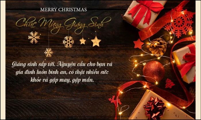 Avatar chứa đựng những lời chúc mừng Giáng Sinh sâu sắc