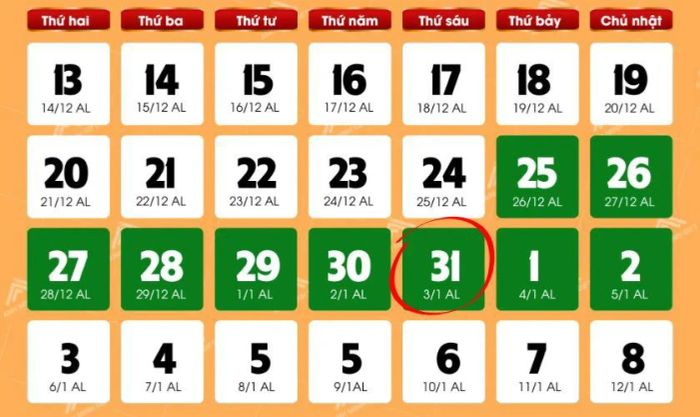 Giờ hoàng đạo trong ngày mùng 3 Tết 2025