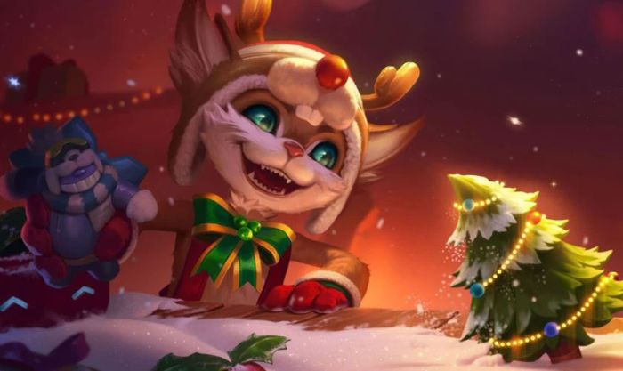 Bộ skin Giáng sinh Liên Quân thứ ba năm 2017 là Tuần Lộc Láu Lỉnh - Fennik