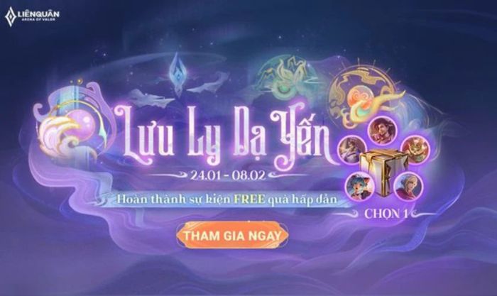Sự kiện Tết Liên Quân: Lưu ly dạ yến