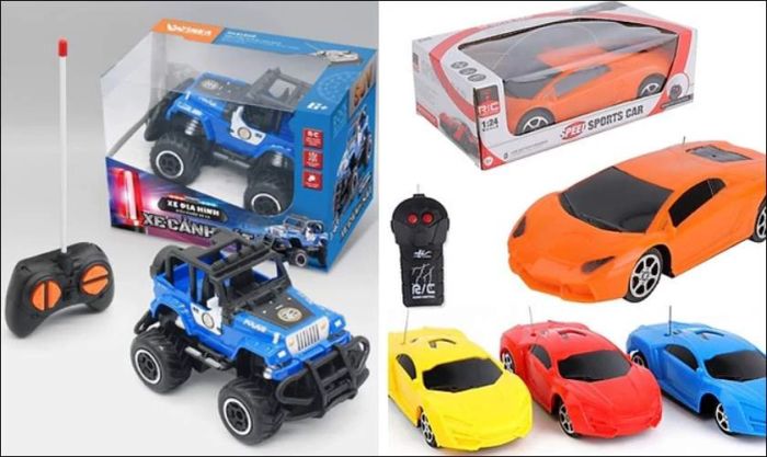 Xe điều khiển dành cho bé trai 4 tuổi