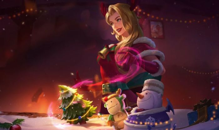 Skin Giáng sinh Liên Quân Natalya 2017 - Quà Quái Quỷ