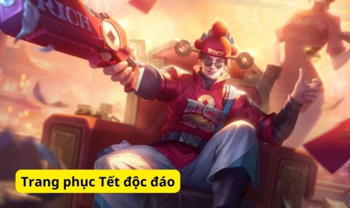 Mỗi mùa Tết, Liên Quân đều giới thiệu những bộ trang phục độc đáo và ấn tượng.