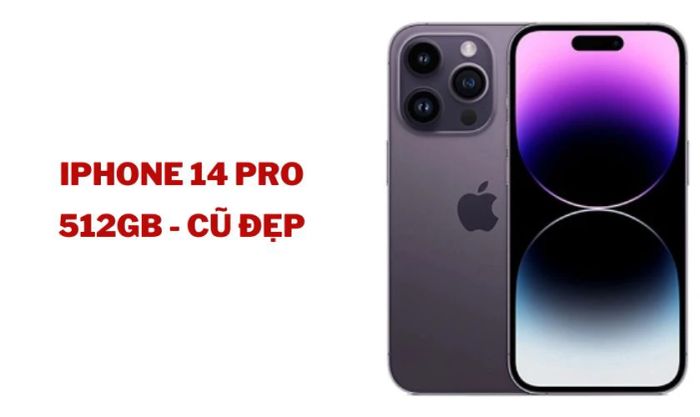 iPhone 14 Pro 512GB - Cũ đẹp