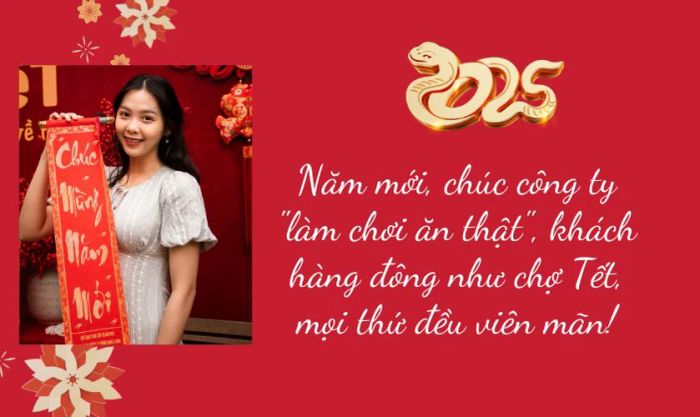 Lời chúc Tết doanh nghiệp 2025 hài hước