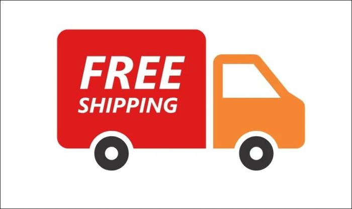 Biểu tượng freeship phù hợp cho thiết kế poster Black Friday ấn tượng