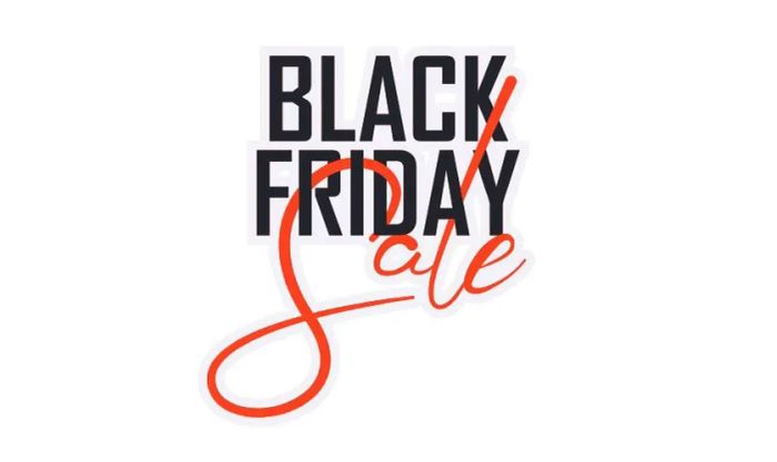 Logo Black Friday Sale dành riêng cho mùa mua sắm cuối năm